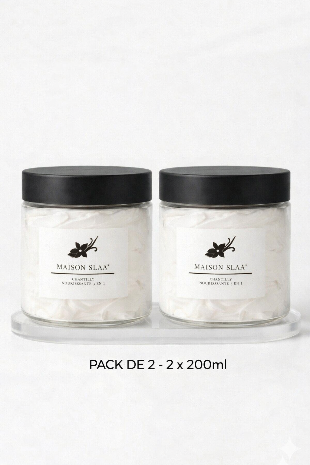 Pack chantilly 2x200ml